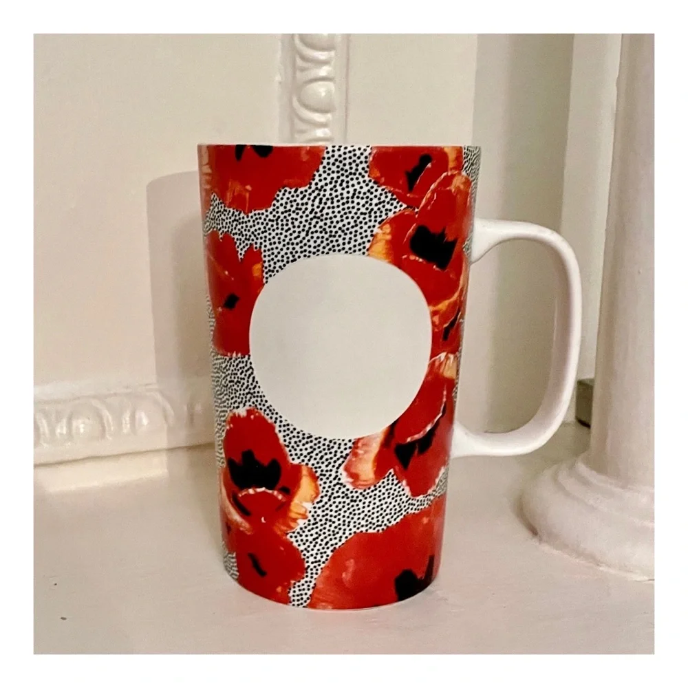 Starbucks 2015 Collector’s Tall Ceramic Coffee Mug 16 fl.ounces